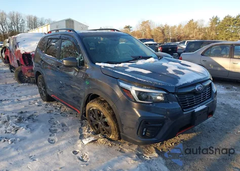 2021 Subaru Forester Sport from USA, damaged, VIN JF2SKALC4MH492894